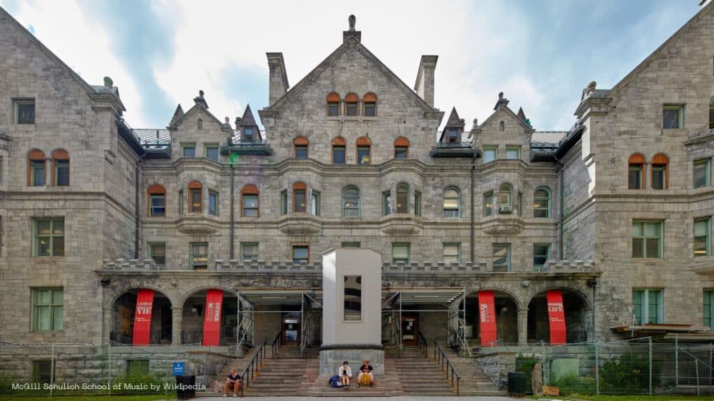 Study music in montreal McGill university